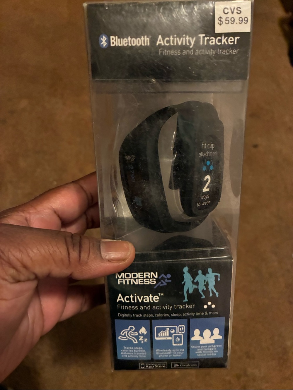Funko Black Bluetooth Activity Tracker Wristband